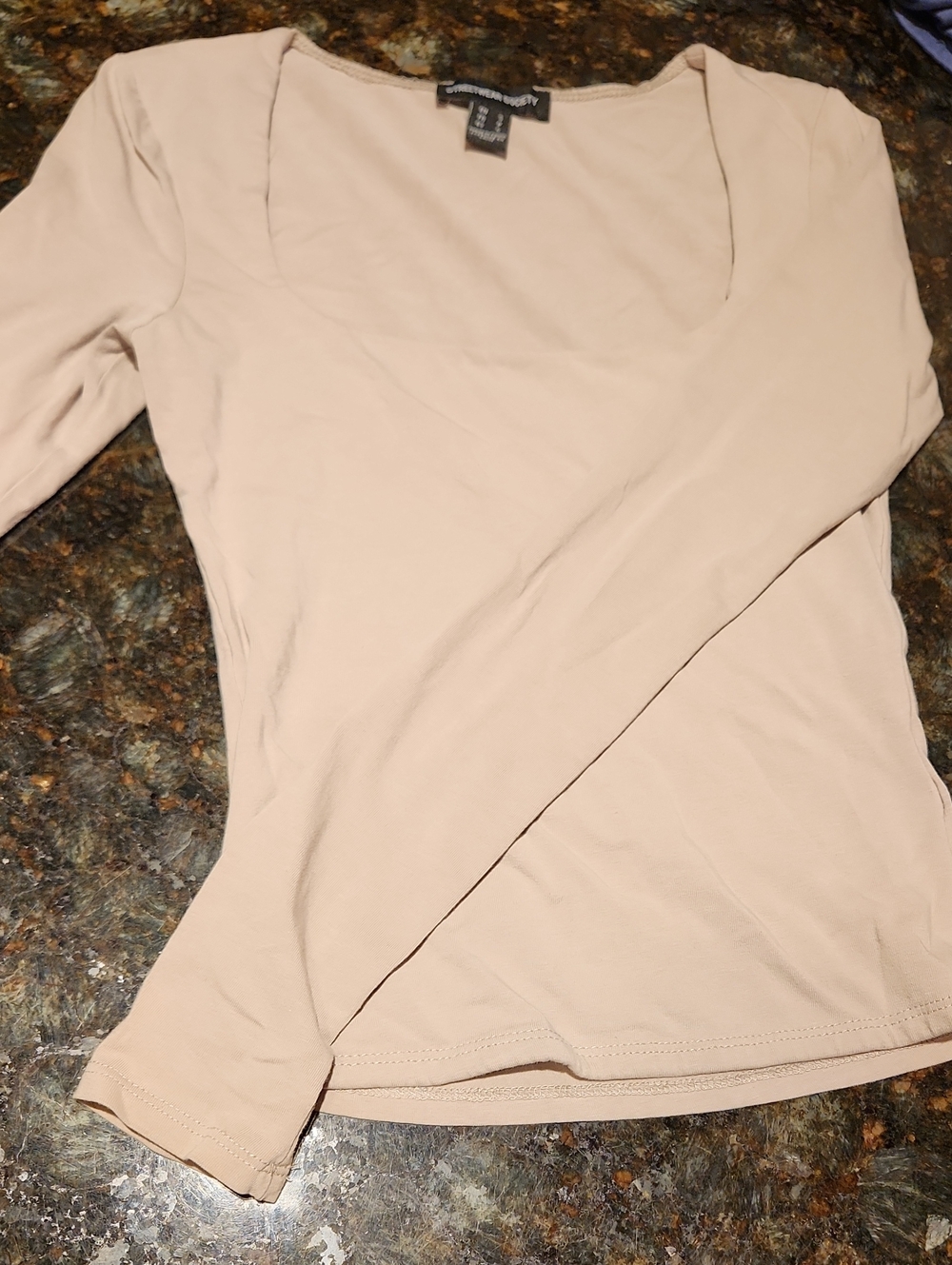 Streetwear Society Long Sleeve Square Scoop Neck Tee